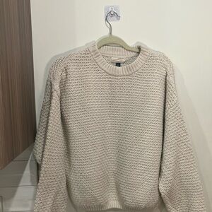 Universal Thread Textured Cream Sweater